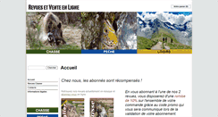 Desktop Screenshot of chasse-peche-loisir.com